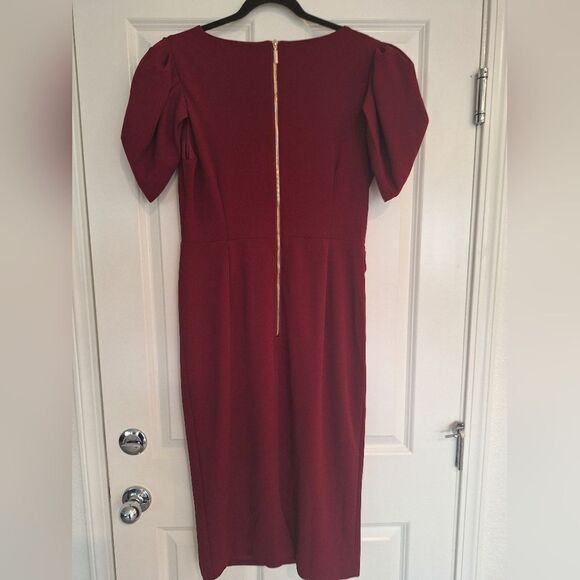 Alexia Admor red dress‎ size L - Picture 3 of 9